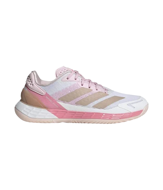 Zapatillas Adidas Defiant Speed 2 Blanco Perla/Rosa Mujer 2025