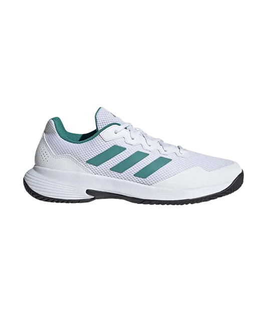 Zapatillas Adidas GameCourt 2 M Blanco/Verde 2025