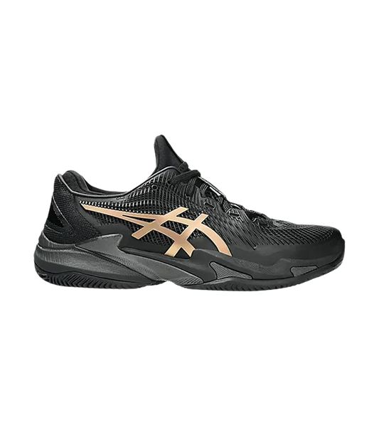 Zapatillas Asics Court FF 3 Novak Clay Night Energy Black/Prism Gold 2025
