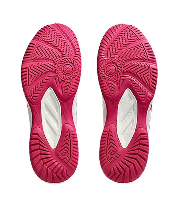 Zapatillas Asics Court Slide 4 Cream/Bright Rose Mujer 2025