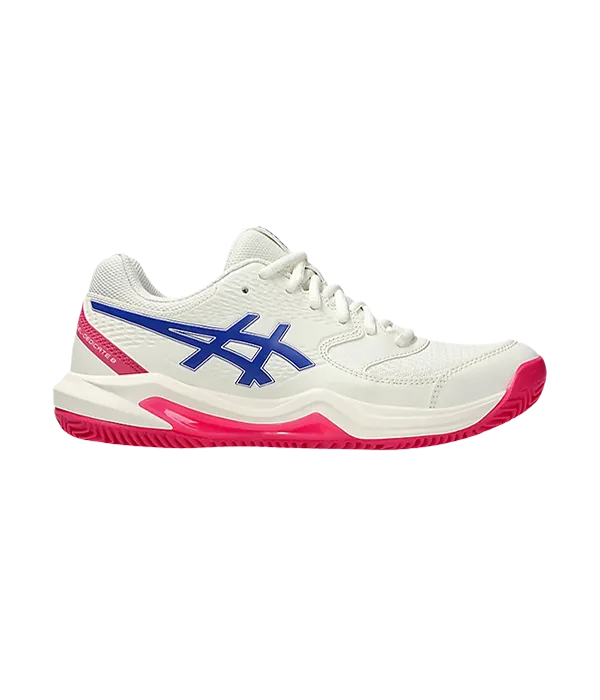 Zapatillas Asics Gel-Dedicate 8 Clay Cream/Dark Cobalt Mujer 2025