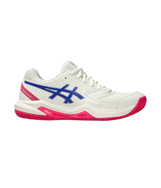 Zapatillas Asics Gel-Dedicate 8 Clay Cream/Dark Cobalt Mujer 2025