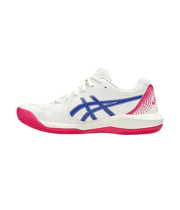 Zapatillas Asics Gel-Dedicate 8 Clay Cream/Dark Cobalt Mujer 2025