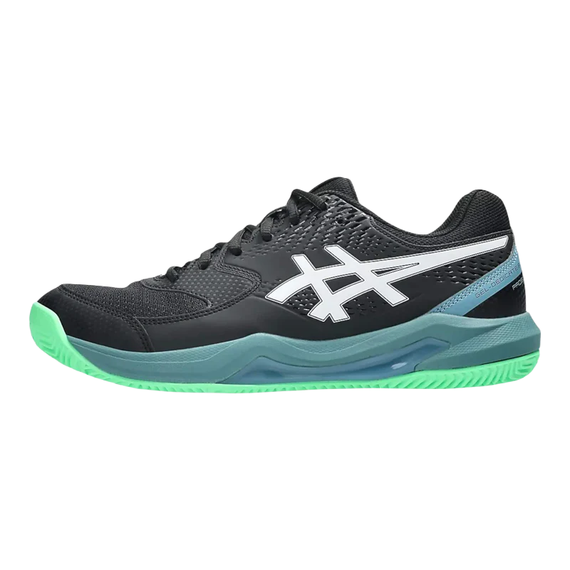 Zapatillas Asics Gel-Dedicate 8 Padel Black/Vital Green 2026