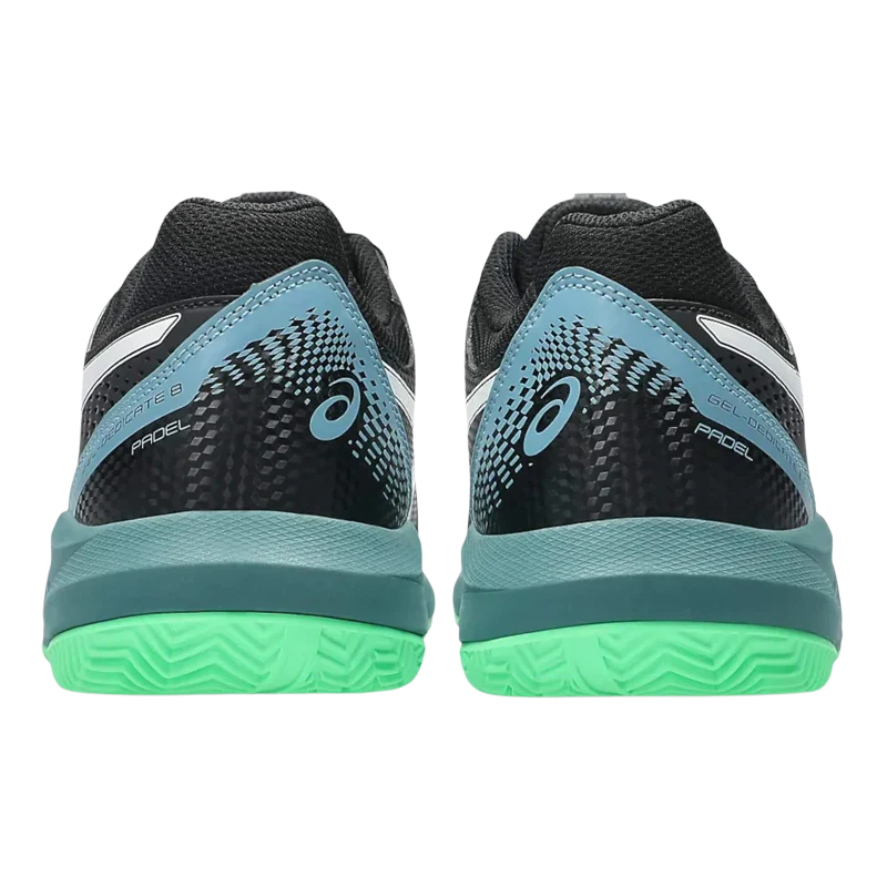 Zapatillas Asics Gel-Dedicate 8 Padel Black/Vital Green 2026