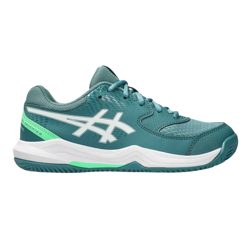Zapatillas Asics Gel-Dedicate 8 Padel GS Misty Pine/White 2026 Kids