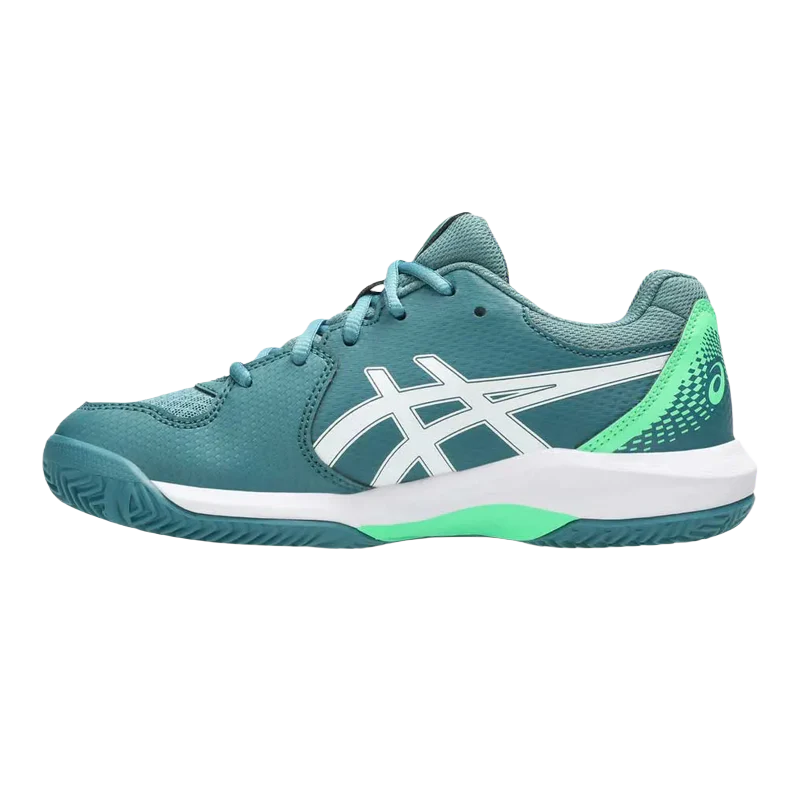 Zapatillas Asics Gel-Dedicate 8 Padel GS Misty Pine/White 2026 Kids