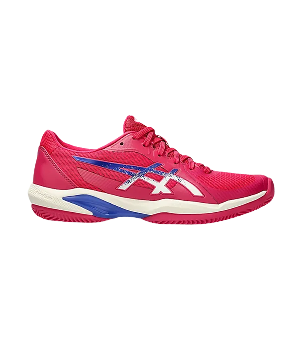 Zapatillas Asics Solution Swift FF 2 Clay Mujer Bright Rose/Dark Cobalt 2025