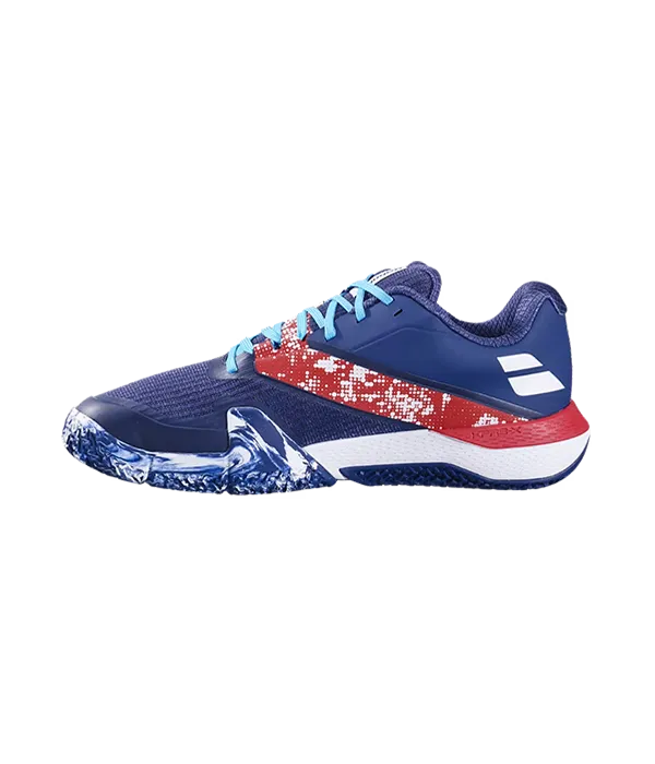 Zapatillas Babolat Movea 2 Dark Blue/Chili Red