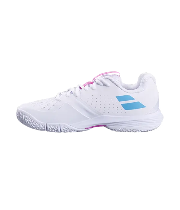 Zapatillas Babolat Sensa Rise Mujer White/Rhodamine Red 2025