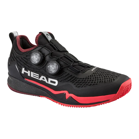 Zapatillas Head Endure Pro Boa Clay Black/Red 2026
