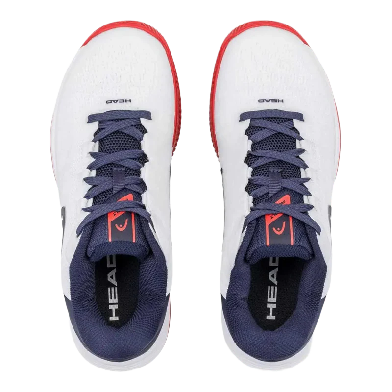 Zapatillas Head Revolt Pro 5.0 Clay White/Navy 2026