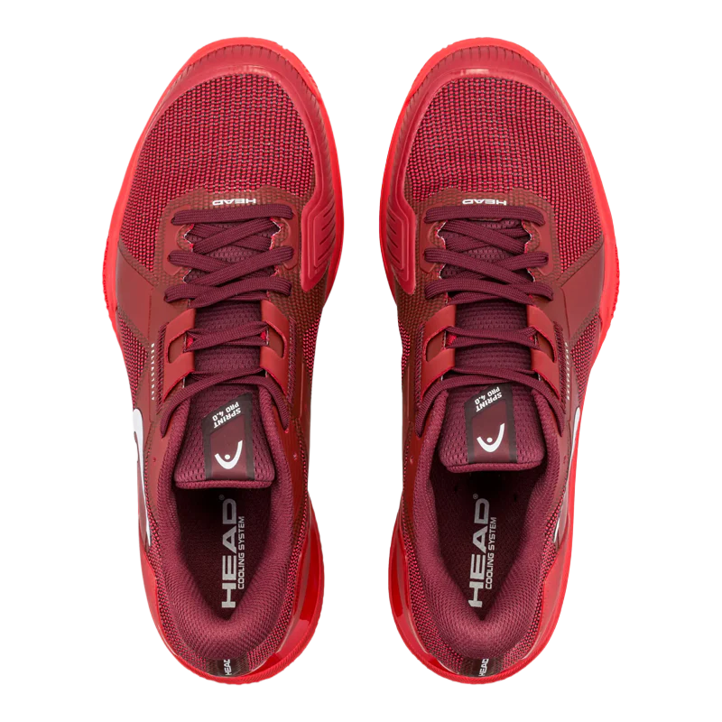 Zapatillas Head Sprint Pro 4.0 Clay Red/Dark Red 2026