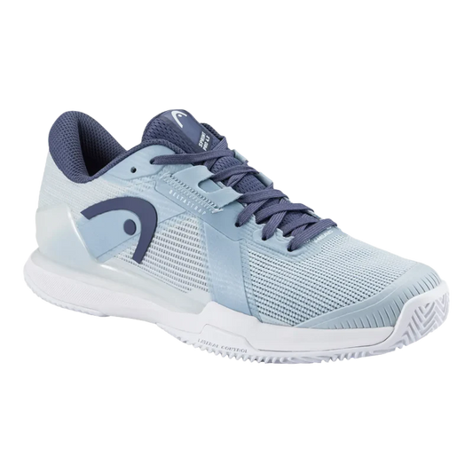 Zapatillas Head Sprint Pro 4.0 Clay Woman Chalk White/Light Grey 2026