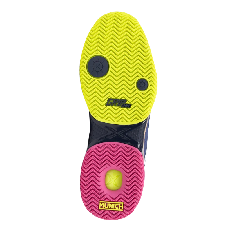 Zapatillas Munich Padx 63 Padel Azul Marino 2026