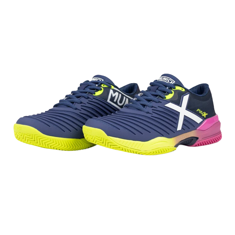 Zapatillas Munich Padx 63 Padel Azul Marino 2026