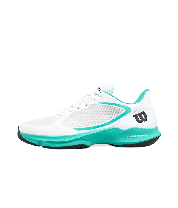 Zapatillas Wilson Hurakn Lite White/Turquoise/Black Mujer 2025