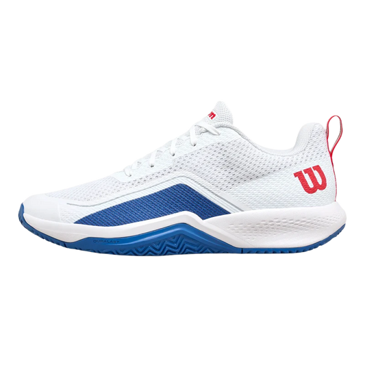 Zapatillas Wilson Rush Pro Lite White/Deja Vu Blue /Wilson Red 2025
