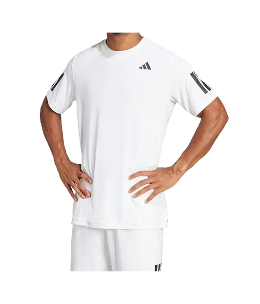 Camiseta Adidas Club 3STR Blanco 2025