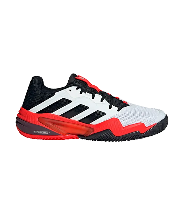 Zapatillas Adidas Barricade 13 CL Blanco/Rojo