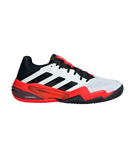 Zapatillas Adidas Barricade 13 CL Blanco/Rojo