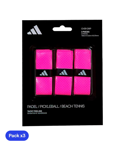 Overgrips Adidas Perforado Rosa (Pack x3)