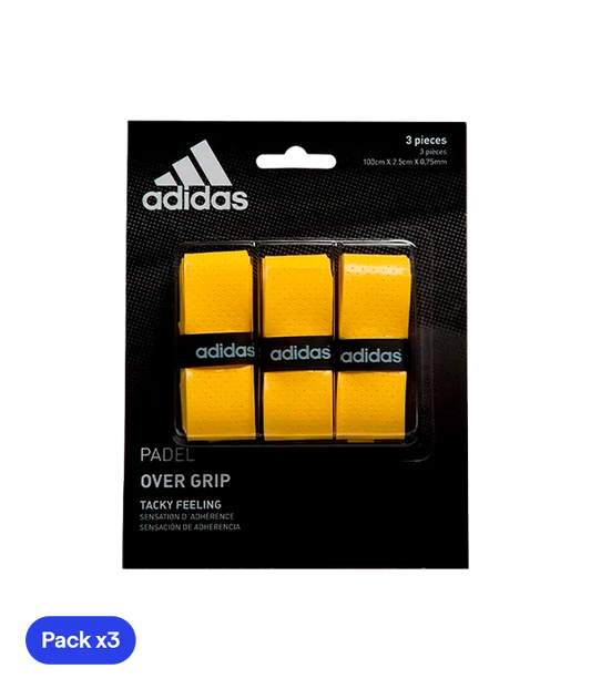 Overgrips Adidas Perforado Amarillo (Pack x3)