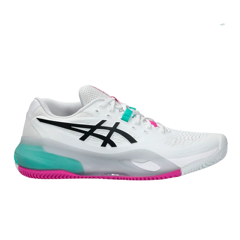 Zapatillas Asics Gel-Resolution X Clay White/Aurora Green 2026