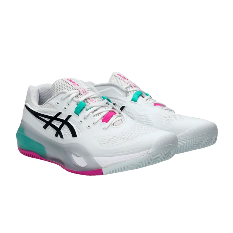 Zapatillas Asics Gel-Resolution X Clay White/Aurora Green 2026