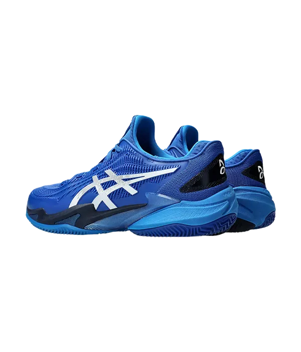 Zapatillas Asics Court FF 3 Novak Clay Tuna Blue/Pure Silver 2025