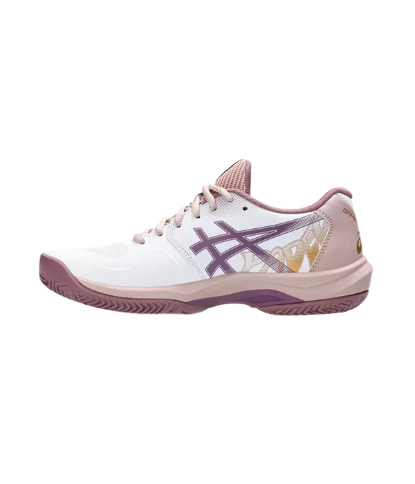 Zapatillas Asics Game FF Padel Mujer White/ Purple Oxide