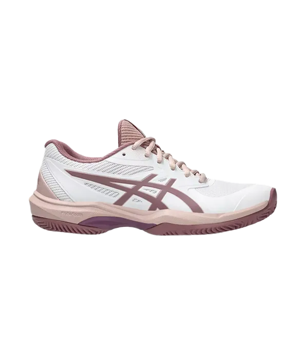 Zapatillas Asics Game FF Padel Mujer White/ Purple Oxide