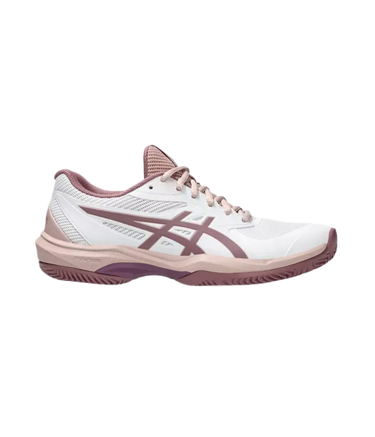 Zapatillas Asics Game FF Padel Mujer White/ Purple Oxide
