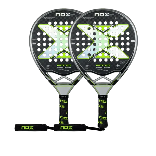 Pack dúo Pala Nox AT10 Genius 12K Limited Edition Agustín Tapia