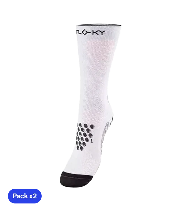 Calcetines de Compresión Floky S-Mash 2.0 Blanco
