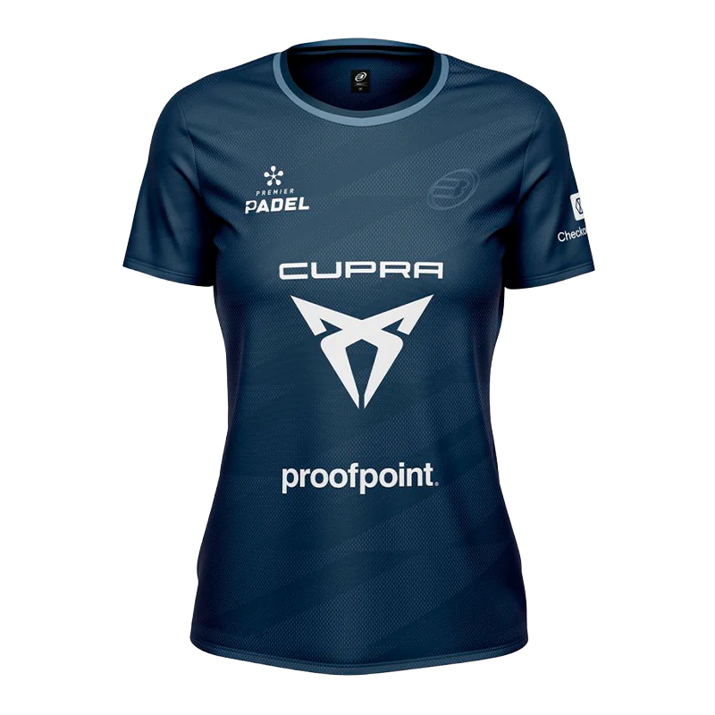 Camiseta Bullpadel Pinatar Gemma Triay Azul Marino 2026