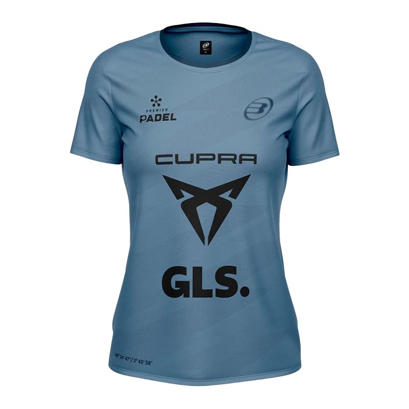 Camiseta Bullpadel Pinatar Bea González Azul Atomico Vigore 2026