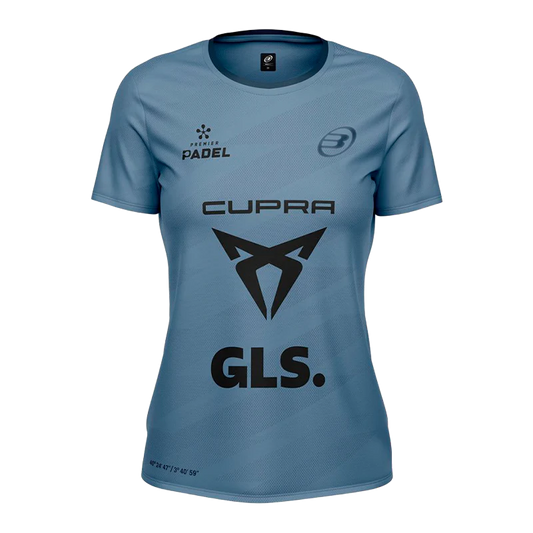 Camiseta Bullpadel Pinatar Bea González Azul Atomico Vigore 2026