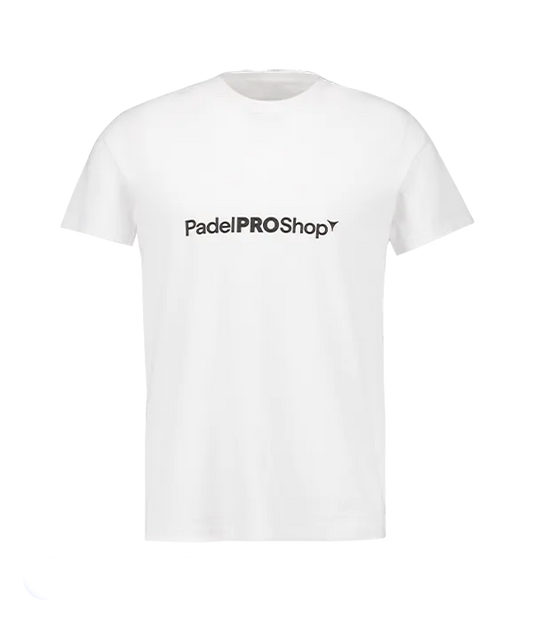 Camiseta algodón PadelPROShop Blanca