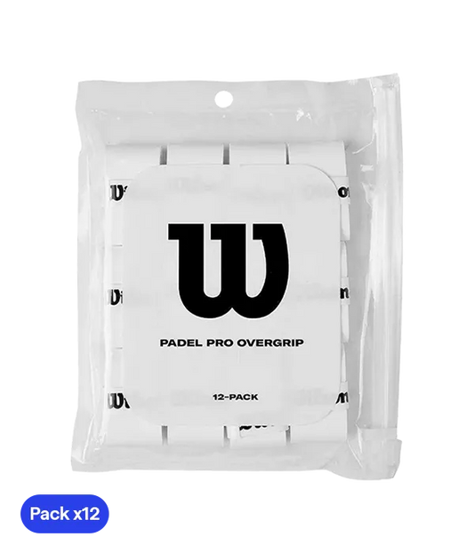 Overgrips Wilson Padel Pro Blanco (Pack x12)