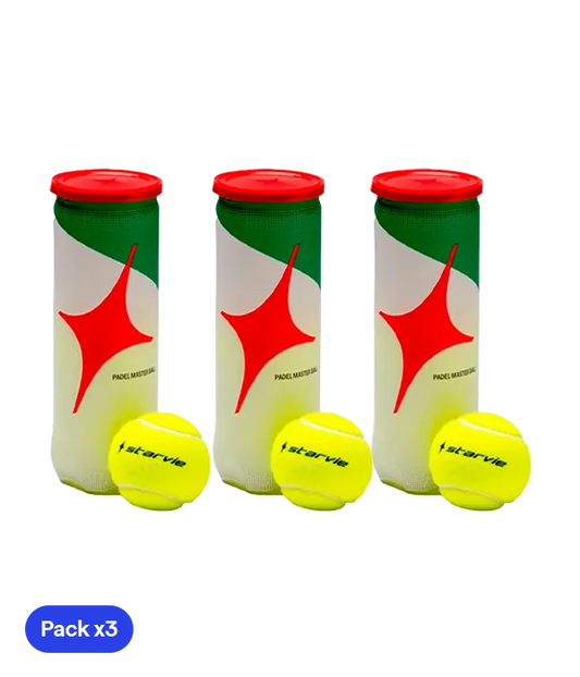 Pelotas Starvie Padel Master (Pack x3)