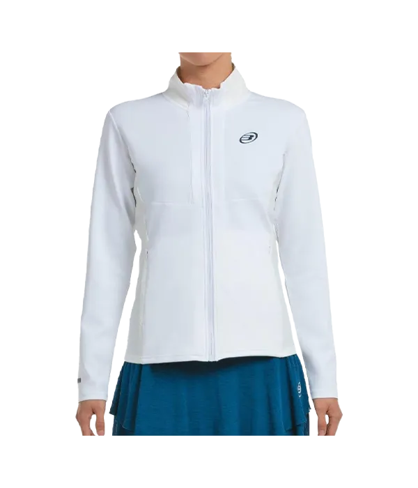 Sudadera Bullpadel Desna Mujer Blanco 2025