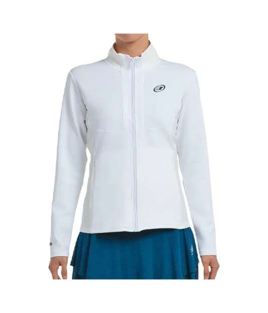Sudadera Bullpadel Desna Mujer Blanco 2025