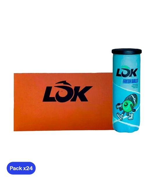 Cajón Pelotas Lok Fresh (Pack x24)