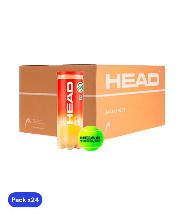 Cajón Pelotas Head Championship (Pack x24)