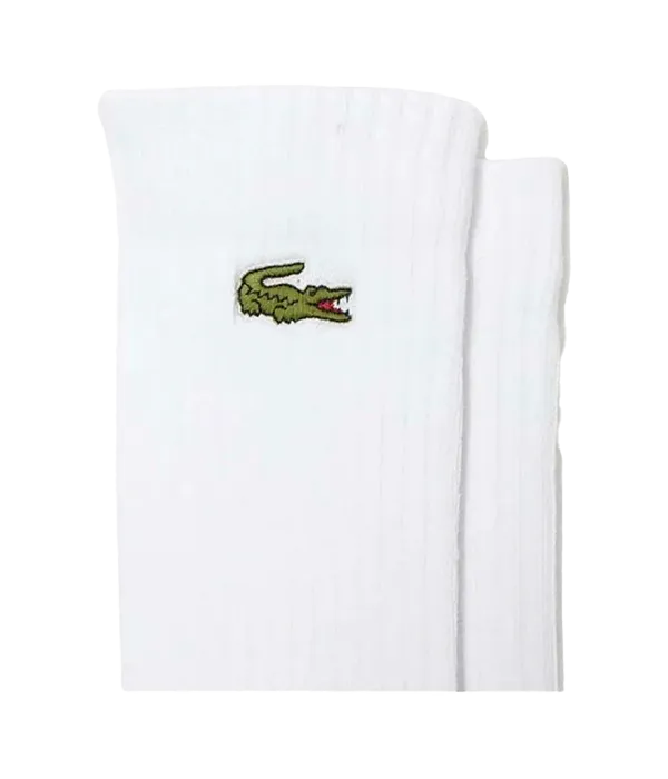 Calcetines Lacoste Sport (X3) Blanco