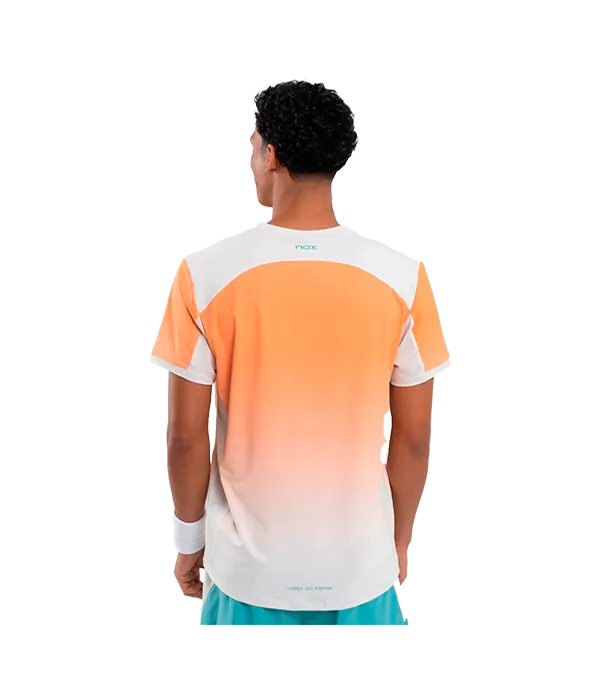 Camiseta Nox Pro Mock Orange Degraded 2025