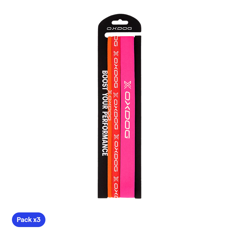 Cintas de Pelo Oxdog Naranja (Pack x3)