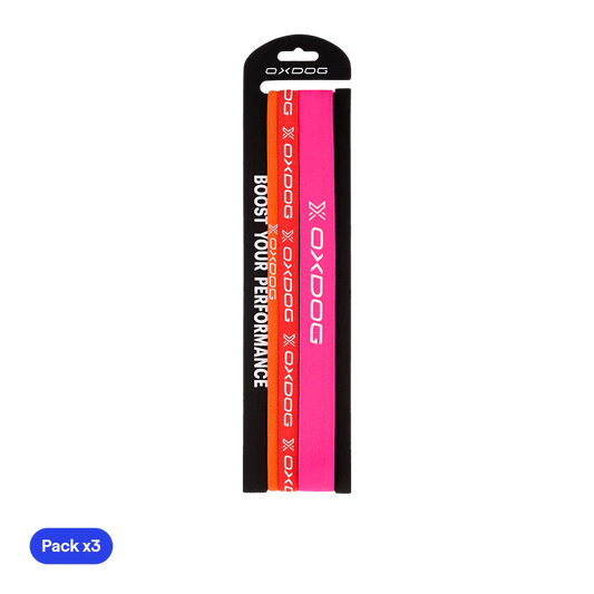 Cintas de Pelo Oxdog Naranja (Pack x3)