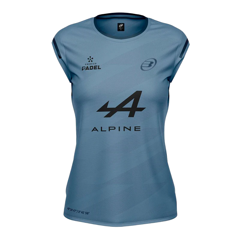 Camiseta Bullpadel Pinatar Claudia Fernandez Azul Atomico Vigore 2026